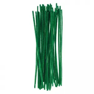 Druciki kreatywne Brewis 30cm Zielone, 40szt